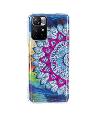 Coque Poco M4 Pro 5G Luminous Mandala Coloré