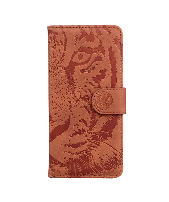 Housse Xiaomi Poco X4 Pro 5G Tigre en relief
