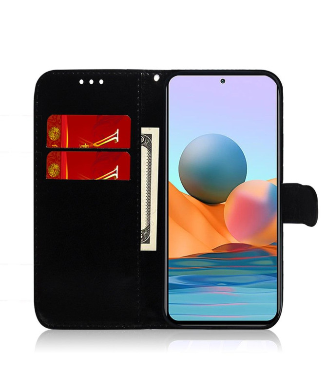 Housse Xiaomi Poco X4 Pro 5G simili cuir effet miroir - photo 14