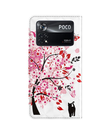 Housse Xiaomi Poco X4 Pro 5G Arbre à Fleurs