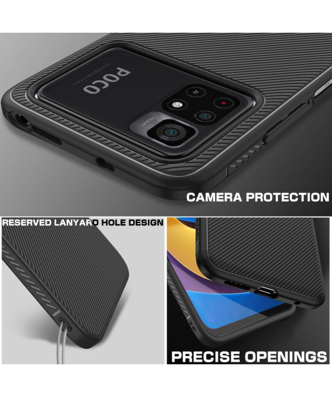 Coque Xiaomi Poco X4 Pro 5G Effet Strié