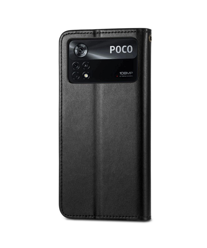 Housse Xiaomi Poco X4 Pro 5G Indila Simili Cuir Porte Cartes