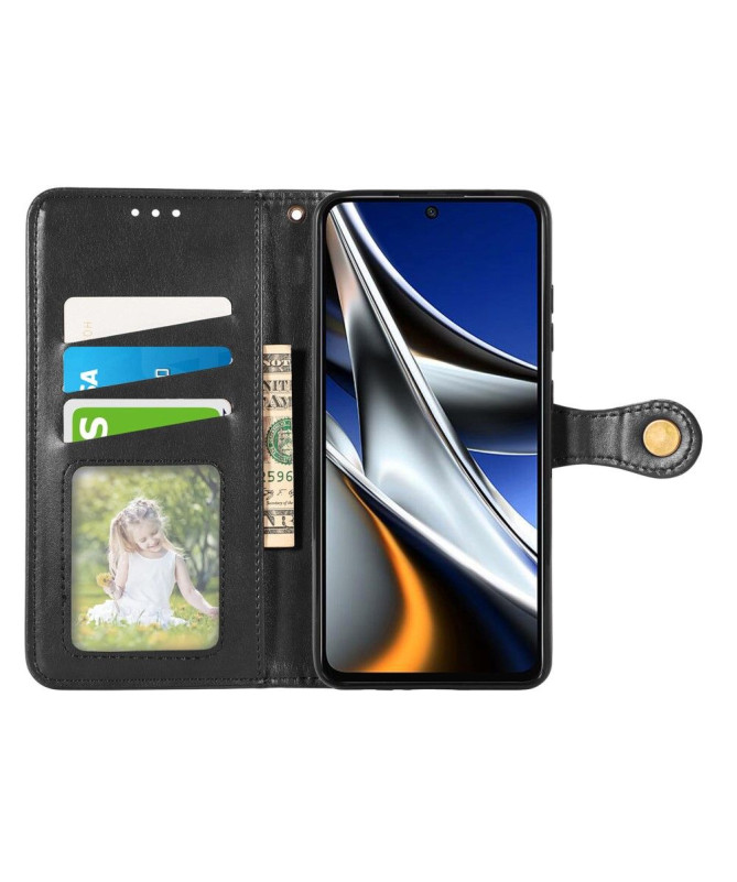 Housse Xiaomi Poco X4 Pro 5G Indila Simili Cuir Porte Cartes