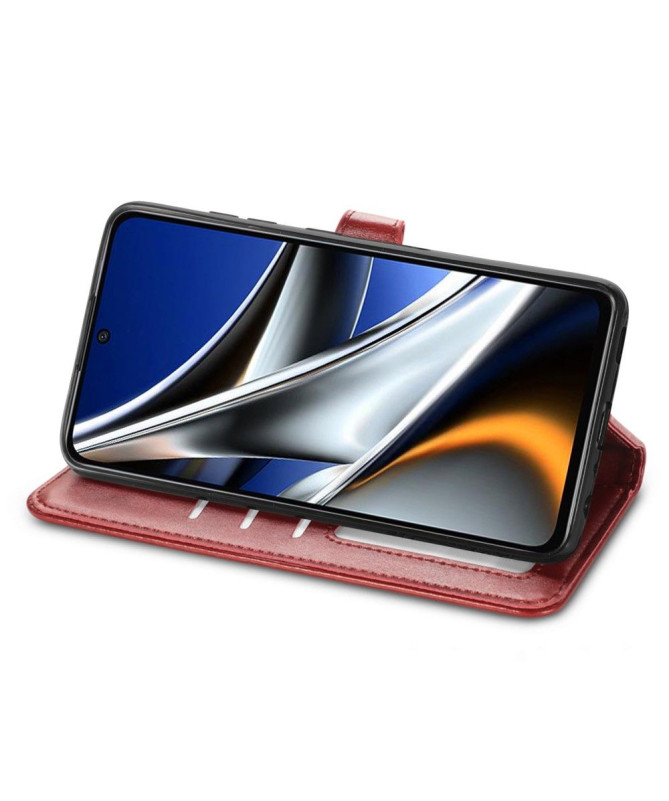 Housse Xiaomi Poco X4 Pro 5G Indila Simili Cuir Porte Cartes