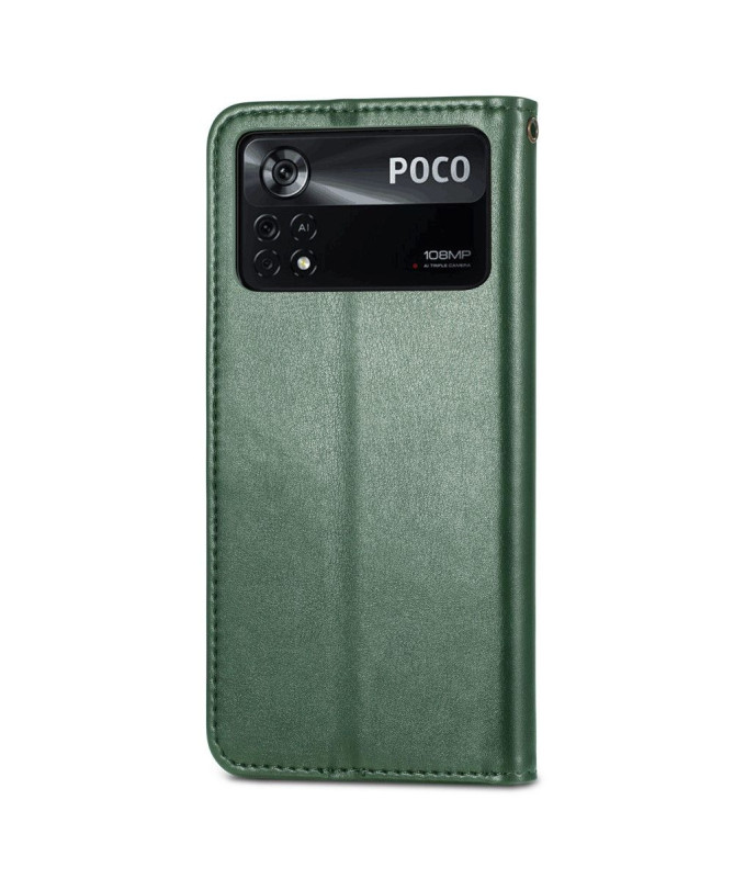 Housse Xiaomi Poco X4 Pro 5G Indila Simili Cuir Porte Cartes
