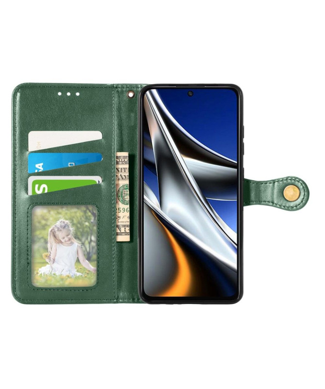 Housse Xiaomi Poco X4 Pro 5G Indila Simili Cuir Porte Cartes