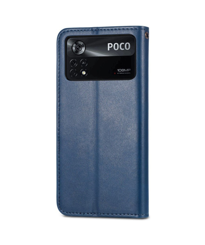 Housse Xiaomi Poco X4 Pro 5G Indila Simili Cuir Porte Cartes