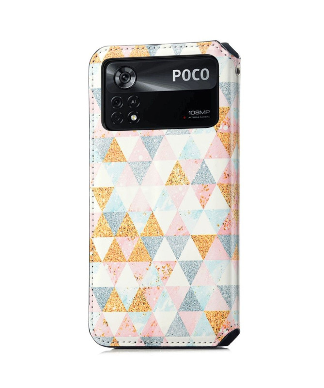 Housse Xiaomi Poco X4 Pro 5G Rabat Flip Style Nordique - photo 2
