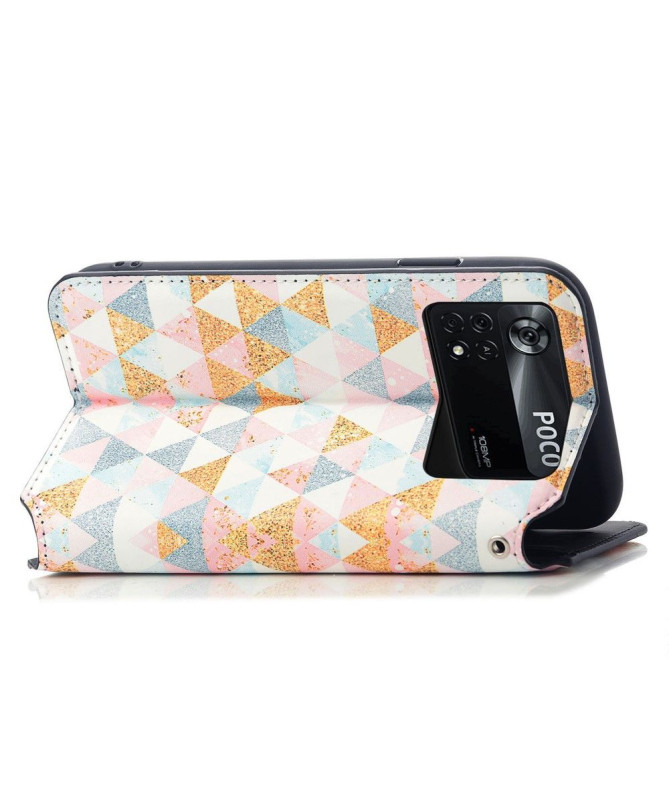 Housse Xiaomi Poco X4 Pro 5G Rabat Flip Style Nordique - photo 4