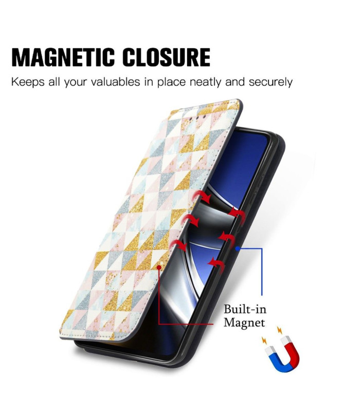 Housse Xiaomi Poco X4 Pro 5G Rabat Flip Style Nordique - photo 5