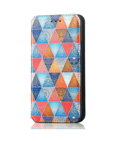 Housse Xiaomi Poco X4 Pro 5G Rabat Flip Mandala Kaléidoscope