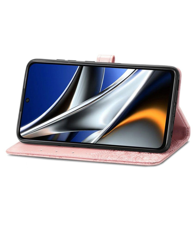 Housse Xiaomi Poco X4 Pro 5G Mandala simili cuir 001 Series - photo 4