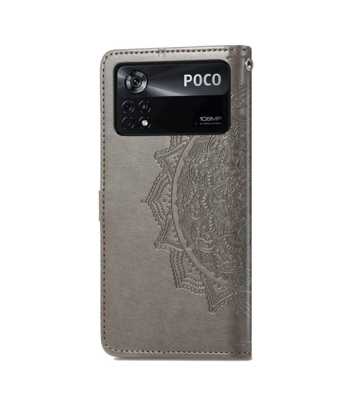 Housse Xiaomi Poco X4 Pro 5G Mandala simili cuir 001 Series - photo 7