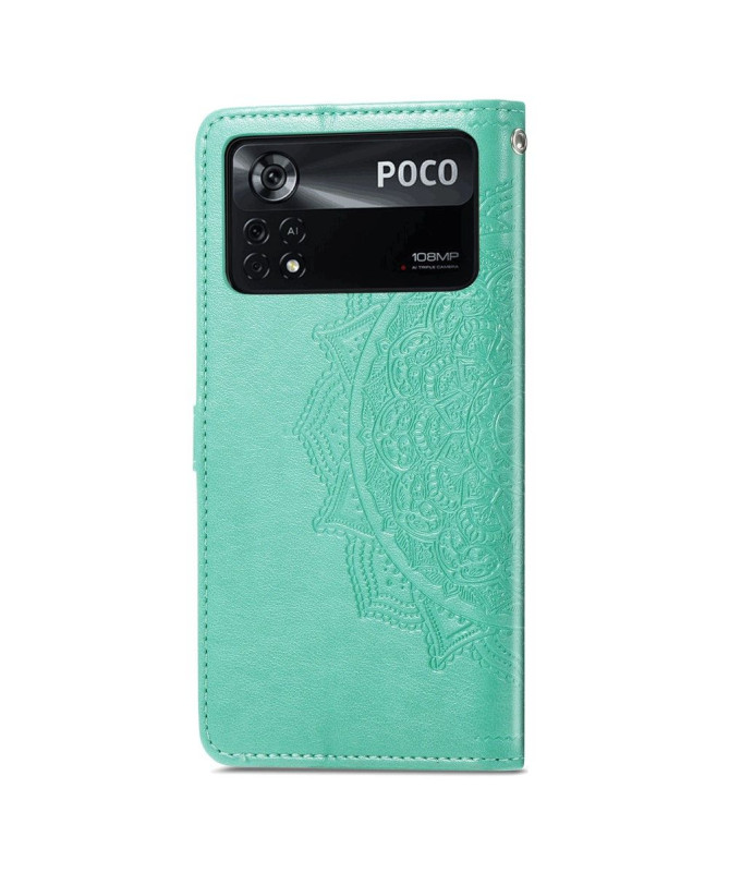 Housse Xiaomi Poco X4 Pro 5G Mandala simili cuir 001 Series - photo 23