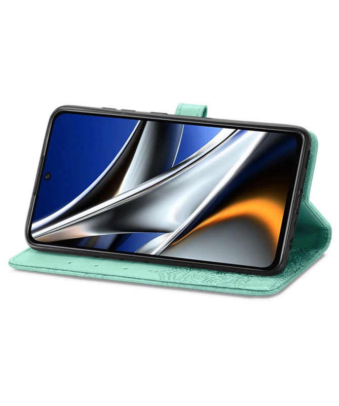 Housse Xiaomi Poco X4 Pro 5G Mandala simili cuir 001 Series - photo 25