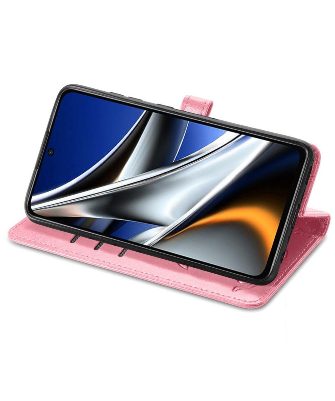 Housse Xiaomi Poco X4 Pro 5G effet cuir animaux en relief - photo 9