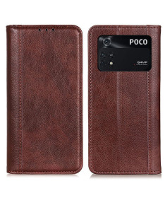 Housse Poco M4 Pro 4G Sylvestre simili cuir