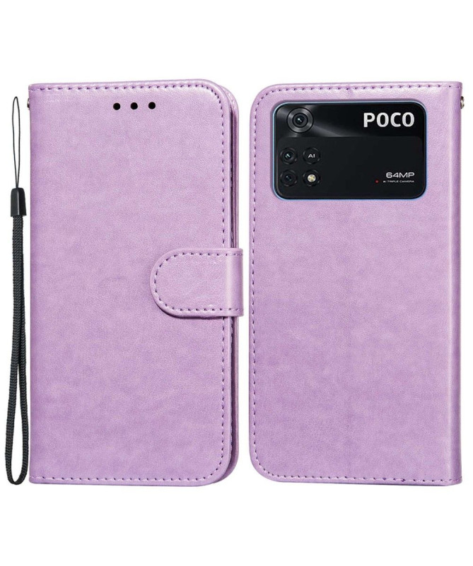 Housse Poco M4 Pro 4G Rabat Porte-Cartes