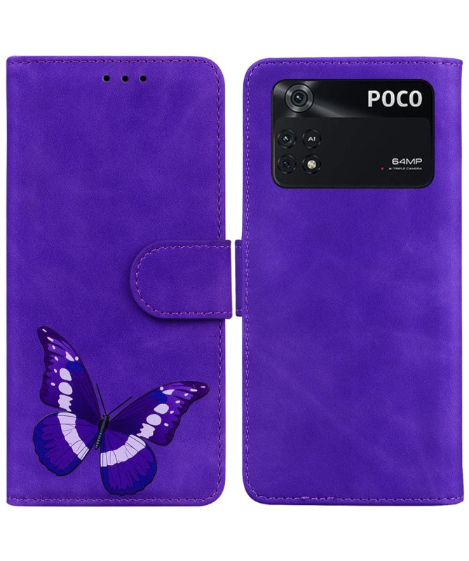Housse Poco M4 Pro 4G Protection Papillon Coloré