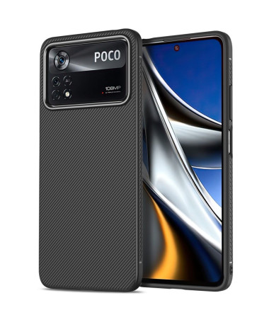 Coque Poco M4 Pro 4G Effet Strié