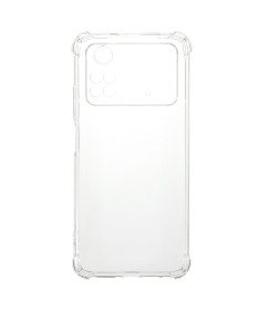 Coque Poco M4 Pro 4G transparente angles renforcés