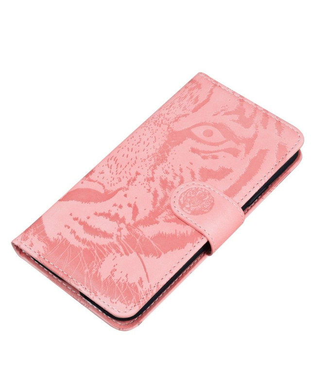 Housse Poco M4 Pro 4G Tigre en relief