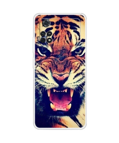 Coque Xiaomi Poco X4 Pro 5G Tigre Féroce