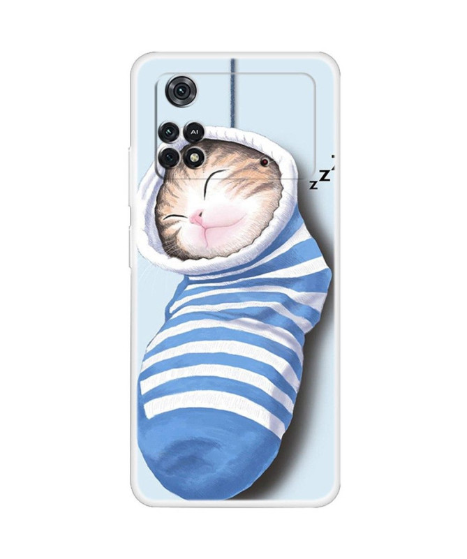 Coque Xiaomi Poco X4 Pro 5G Bébé Chat