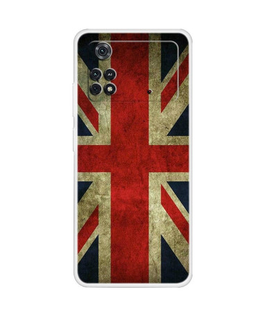 Coque Xiaomi Poco X4 Pro 5G Drapeau Anglais