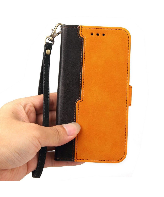 Housse Xiaomi Poco X4 Pro 5G EMMA simili cuir bicolore - photo 13