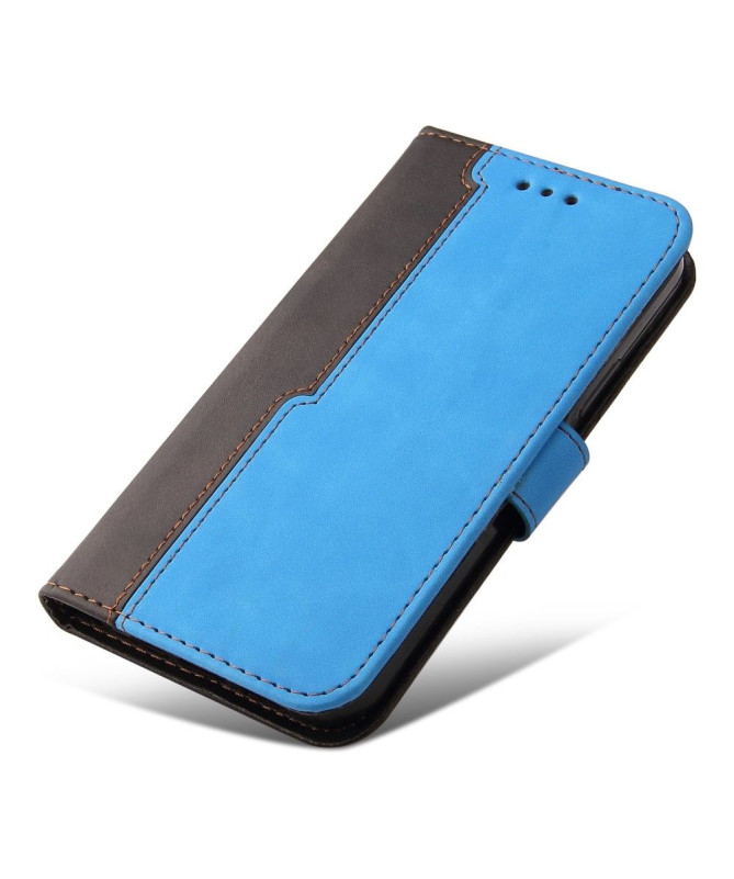 Housse Xiaomi Poco X4 Pro 5G EMMA simili cuir bicolore - photo 18