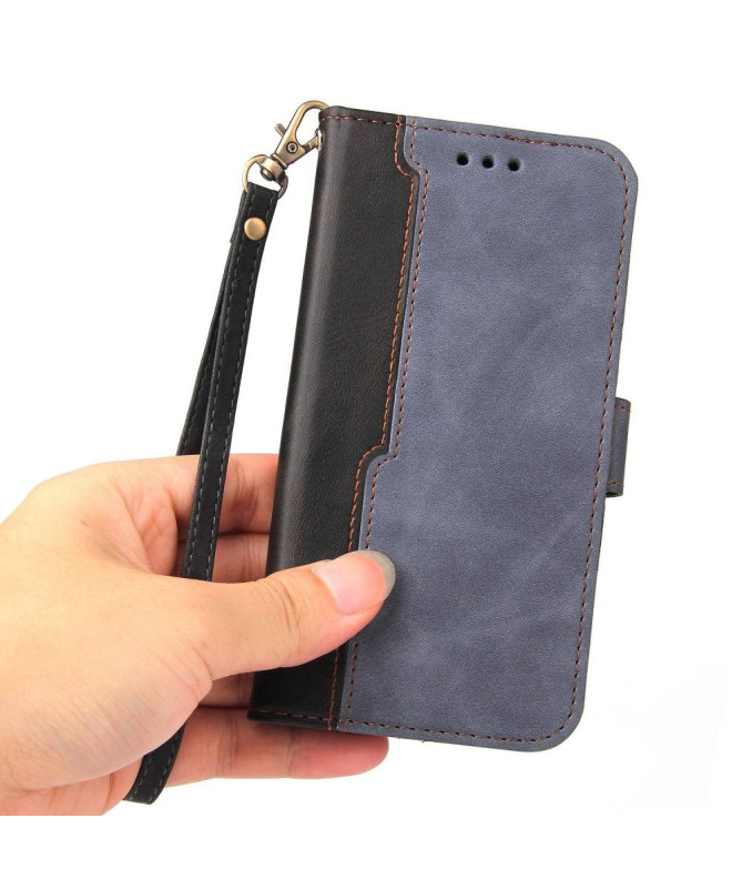 Housse Xiaomi Poco X4 Pro 5G EMMA simili cuir bicolore - photo 22