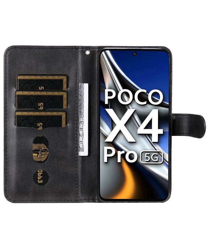 Housse Xiaomi Poco X4 Pro 5G Éléna Portefeuille