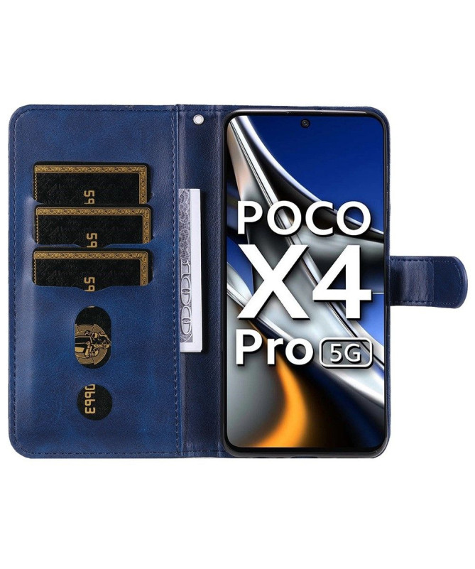 Housse Xiaomi Poco X4 Pro 5G Éléna Portefeuille