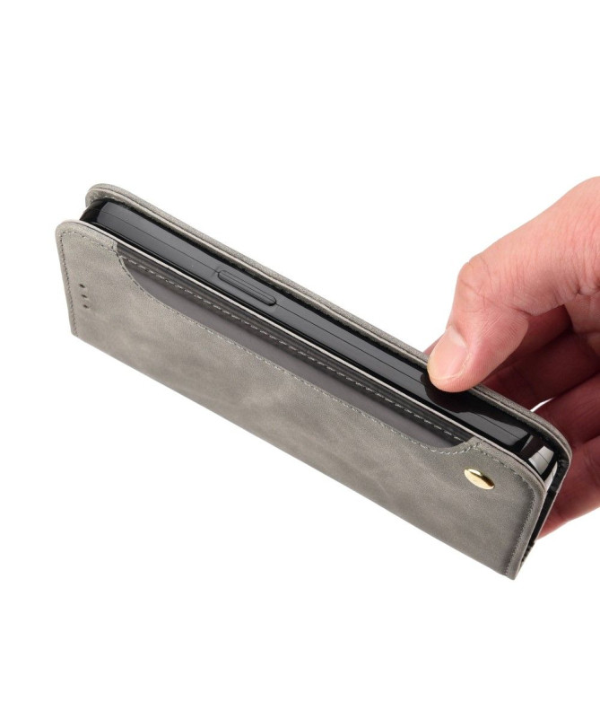 Housse Xiaomi Poco X4 Pro 5G folio portefeuille effet cuir