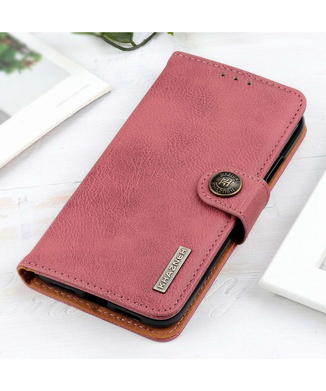 Housse Poco F4 GT KHAZNEH imitation cuir