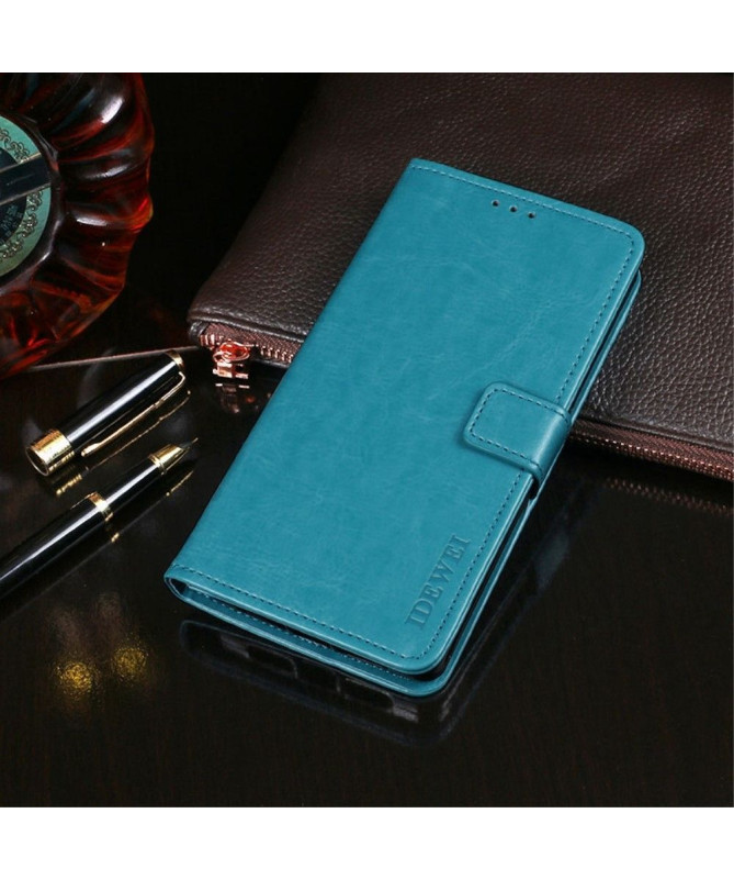 Housse Poco M4 Pro 4G IDEWEI Folio Effet Cuir