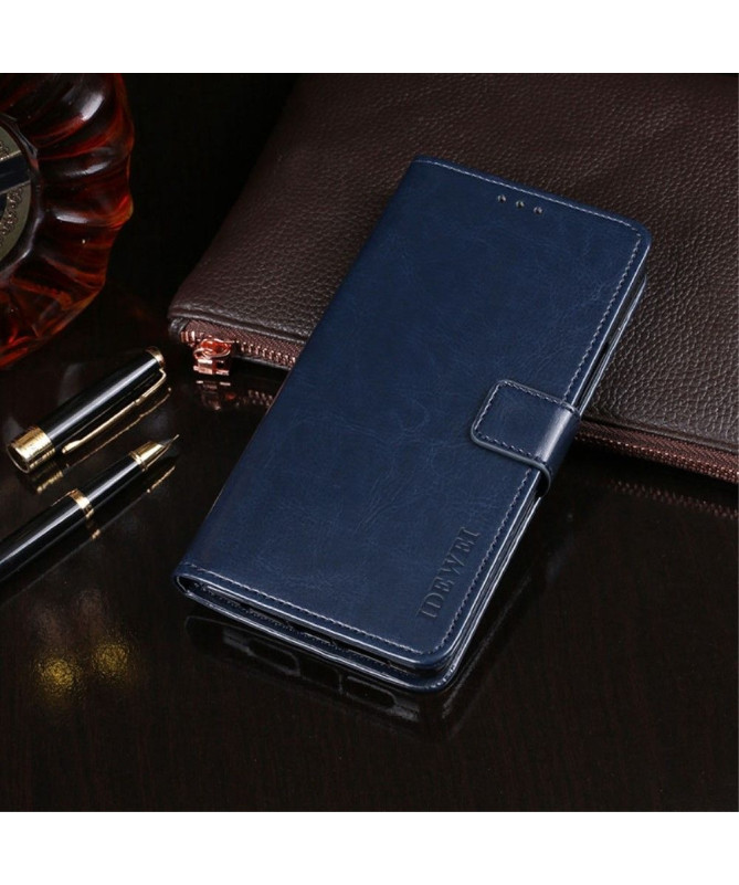 Housse Poco M4 Pro 4G IDEWEI Folio Effet Cuir