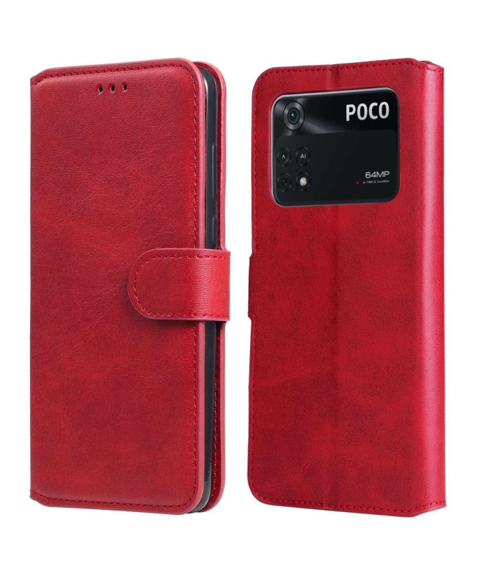 Housse Poco M4 Pro 4G ENKAY Effet Cuir