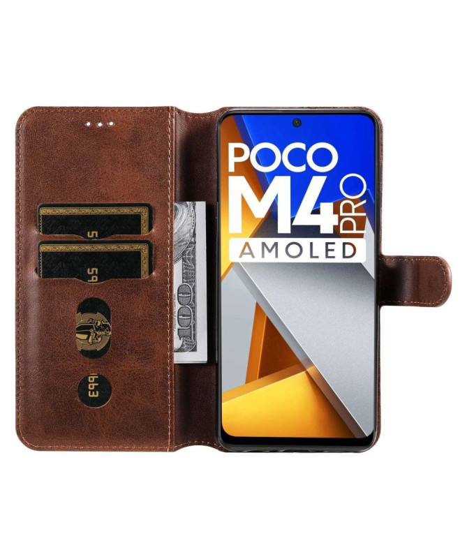 Housse Poco M4 Pro 4G ENKAY Effet Cuir