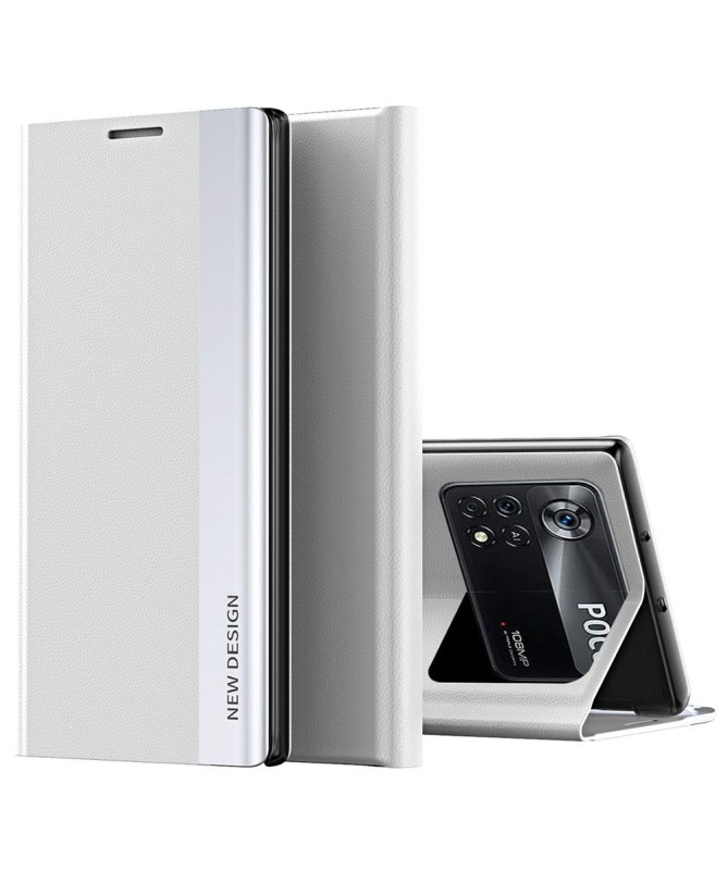 Etui Poco M4 Pro 4G Business effet cuir Magnet