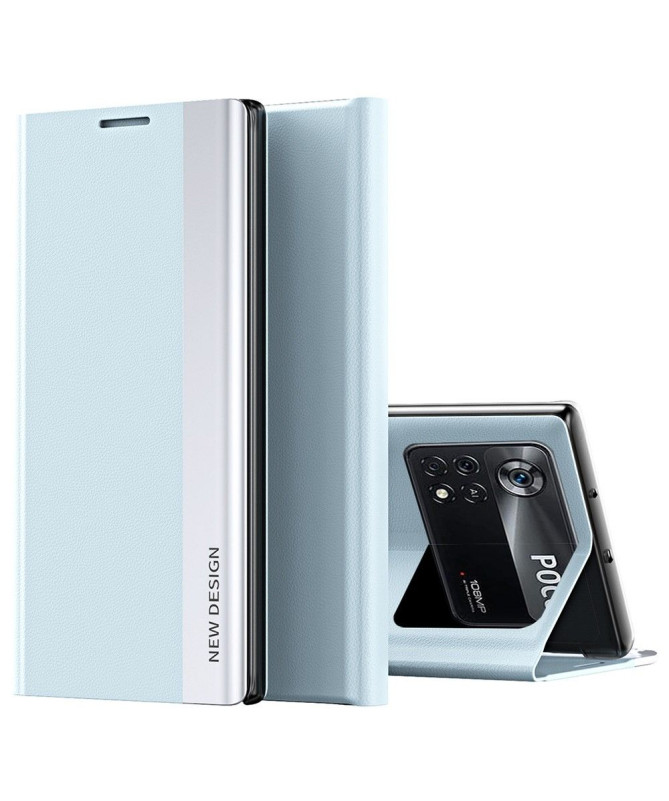 Etui Poco M4 Pro 4G Business effet cuir Magnet