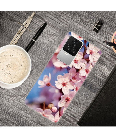 Coque Poco F4 Peach Blossom