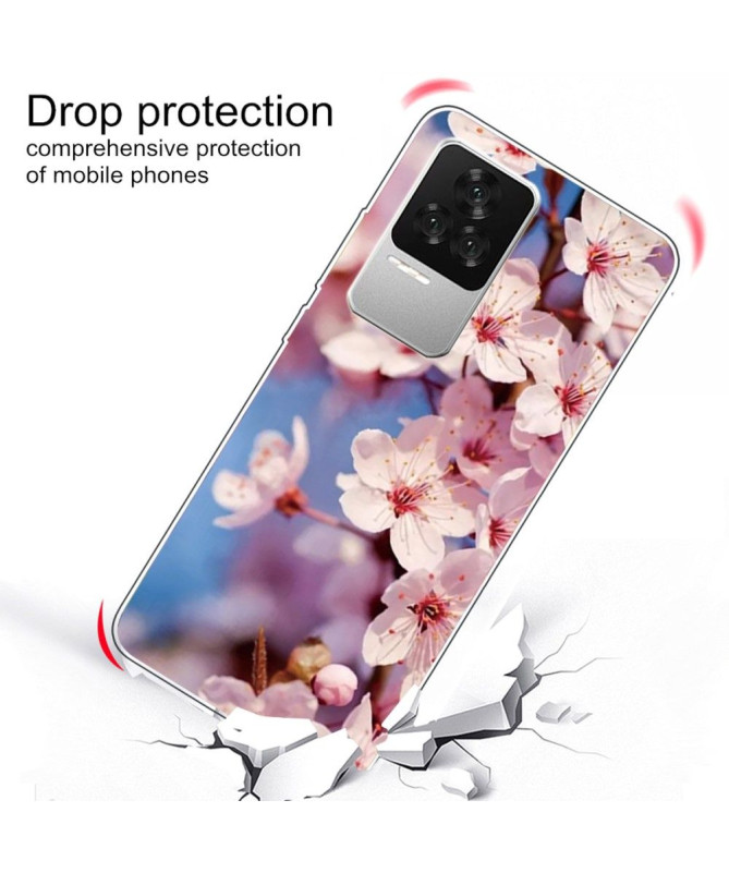 Coque Poco F4 Peach Blossom