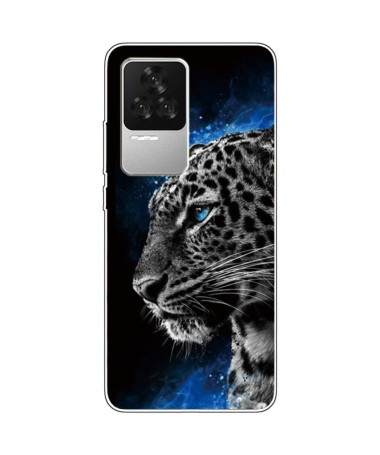 Coque Poco F4 Portrait Tigre