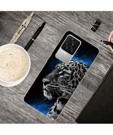 Coque Poco F4 Portrait Tigre