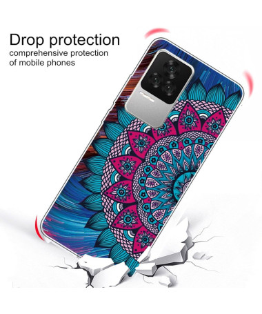 Coque Poco F4 Mandala coloré