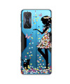 Coque Poco F4 GT fille en fleur