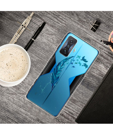 Coque Poco F4 GT Plume et Oiseaux