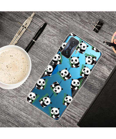 Coque Poco F4 GT Happy Pandas